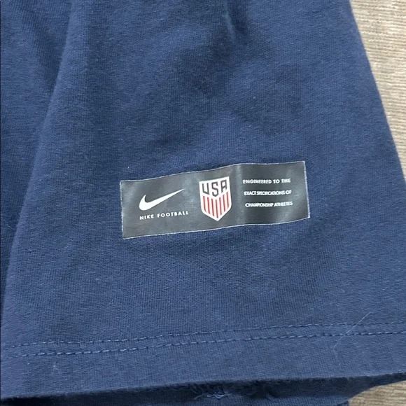 Nike Navy Blue USA T-Shirt - Picture 4 of 5